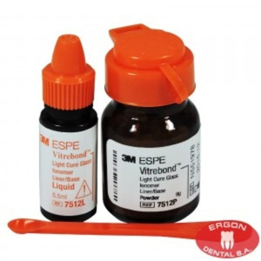 3M ESPE Vitrebond Light Cure Glass Ionomer Liner/Base - Intro Kit