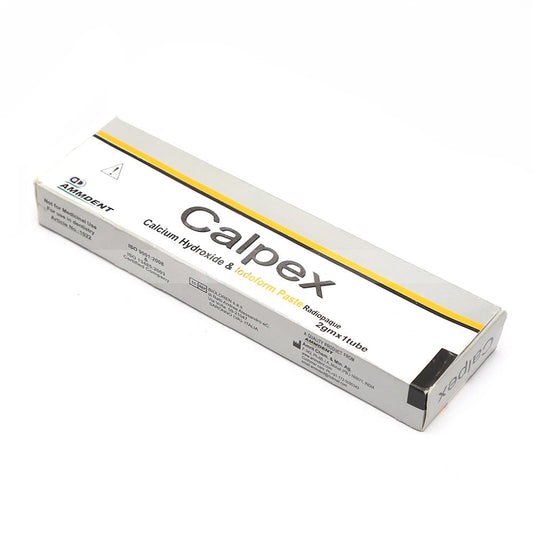 AmmDent Calpex | Calcium Hydroxide With Iodoform Paste