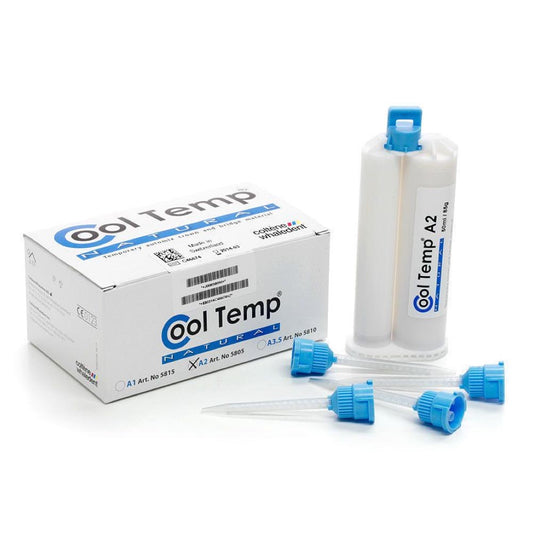 COLTENE Whaledent Cool Temp Natural 50ML Cartridge | Temporary Crown and Bridge Material