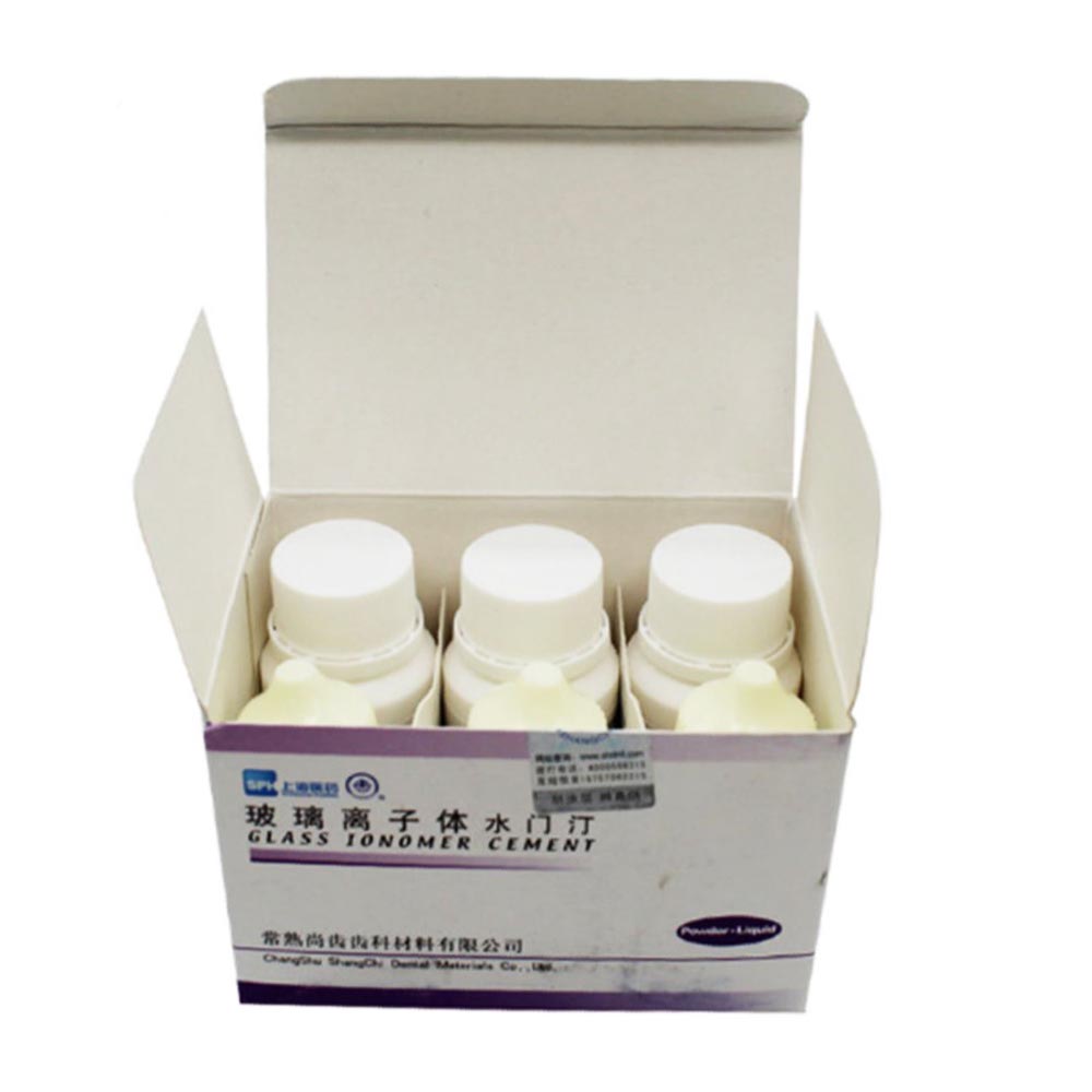China GIC | 3 Powder + 3 Liquid | Dental Glass Ionomer Cement with High Mechanical Strength