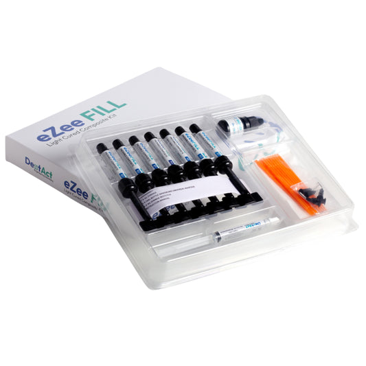 DENTACT eZee FILL Composite 7 Syringe Kit