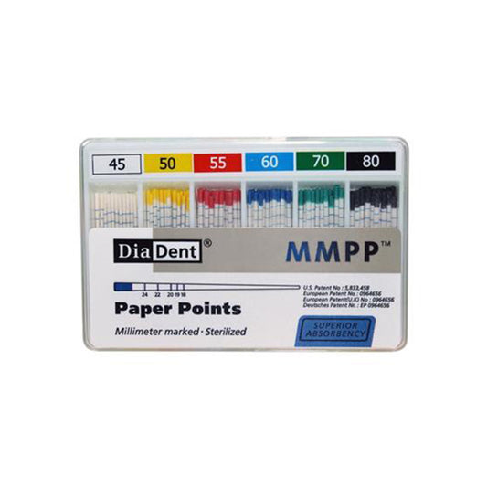 Dia-Dent Paper Points Millimeter Marked 2%