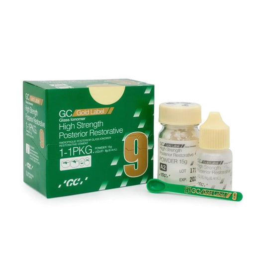 GC Fuji Gold Label 9 BiG Pack | Posterior Restorative GIC | Restorative Cement