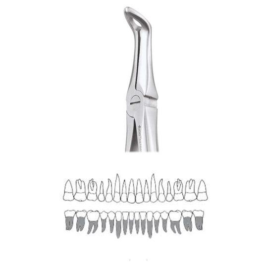 GDC Extraction Forceps Lower Roots - FX45S | 45 Standard