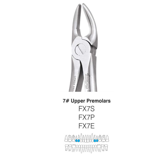 GDC Extraction Forceps Upper Premolar FX7S | 7 Standard