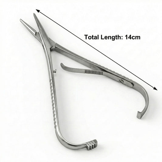 GDC Needle Holder Mathieu-Fine Without Ring 14cm - NHMF