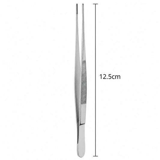 GDC Tissue Forceps Semken - Straight 12.5cm - TP31