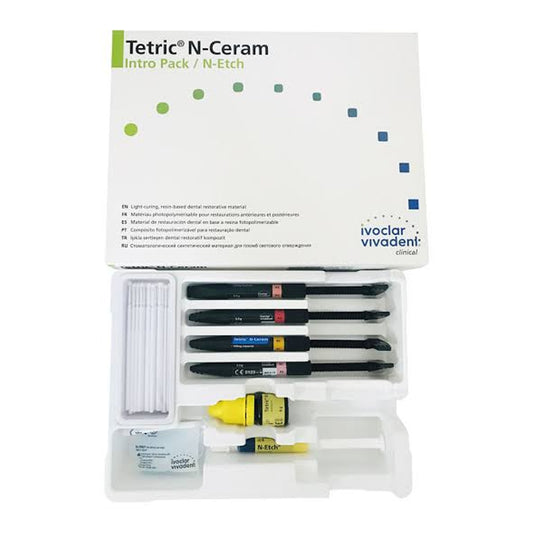 IVOCLAR Tetric N Ceram Intropack | Radiopaque Nano-Hybrid Composite