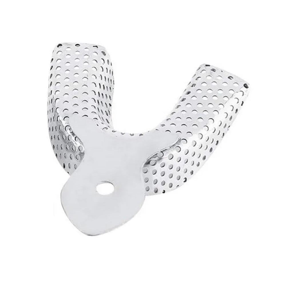 JENIN Plus Dentulous Lower L3 Perforated Rim Lock Impression Trays