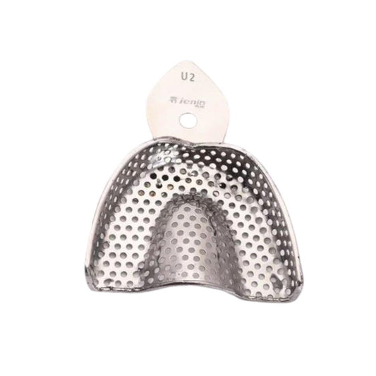 JENIN Plus Dentulous Upper U2 Perforated Rim Lock Impression Trays