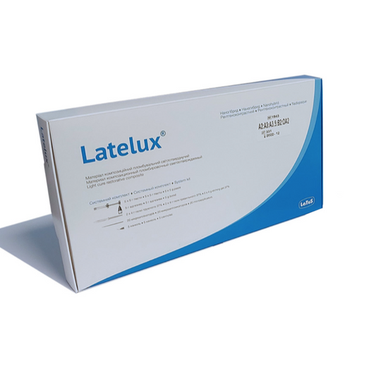 LATUS Latelux System Kit | Universal Nanohybrid Cure Restorative Composite