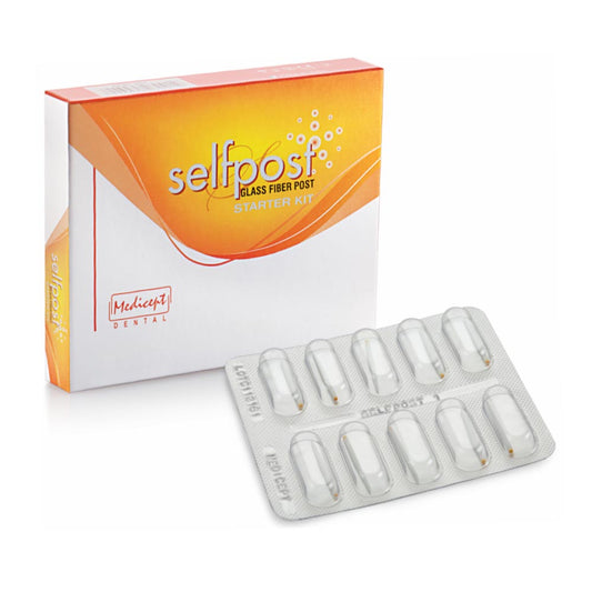 MEDICEPT Self Post | High-Intensity Quartz Fiber Reinforced Resin Posts