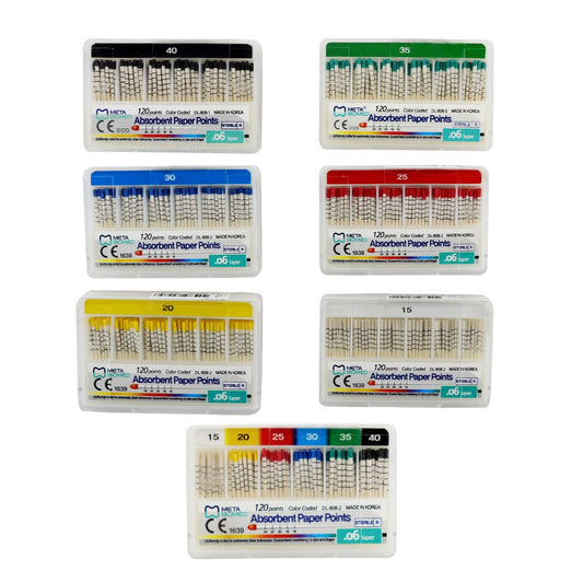 META 6% Absorbent Paper Points