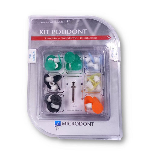 MICRODONT Polidont Abrasive Discs Intro Kit | 28 PCS | Polishing and Finishing Discs