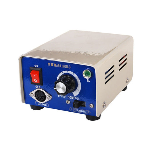 Marathon M3 Micromotor Complete Set | Micromotor Engine, Foot Pedal, Control Box, Handpiece Stand, Pouch