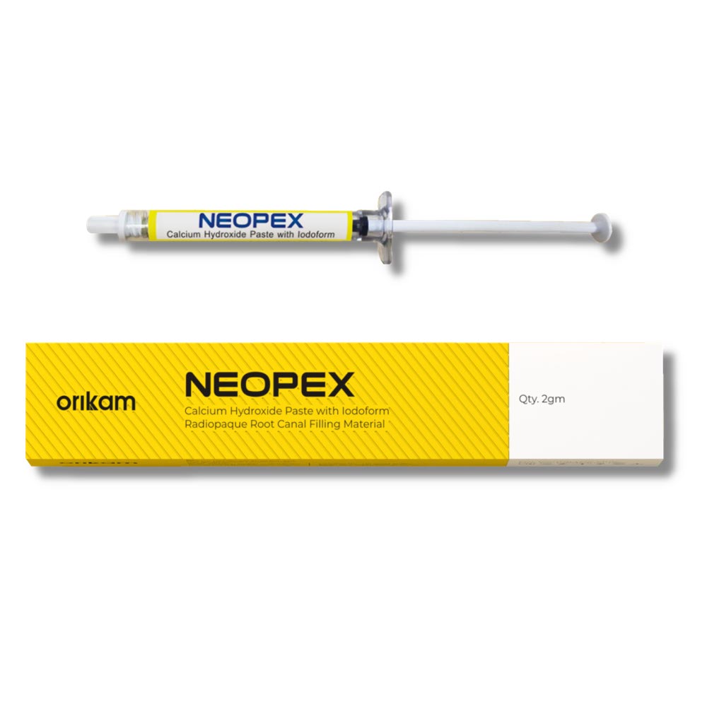 ORIKAM NeoPex | Calcium Hydroxide Paste with Iodoform | Root Canal Filling Material