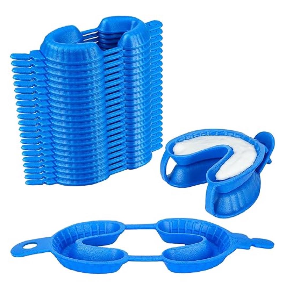 ORO Disposable Fluoride Impression Trays | Pack of 50