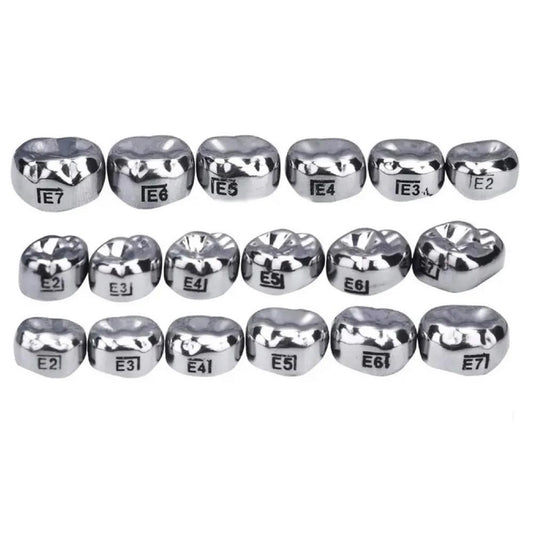 ORO Little Crown Primary Molar Kit | 48 PCS | Stainless Steel Crowns