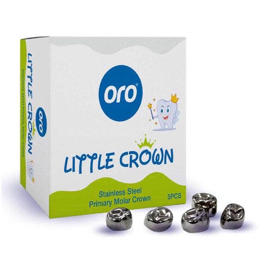 ORO Little Crown Primary LOWER Second Molar | Stainless Steel Little Crowns