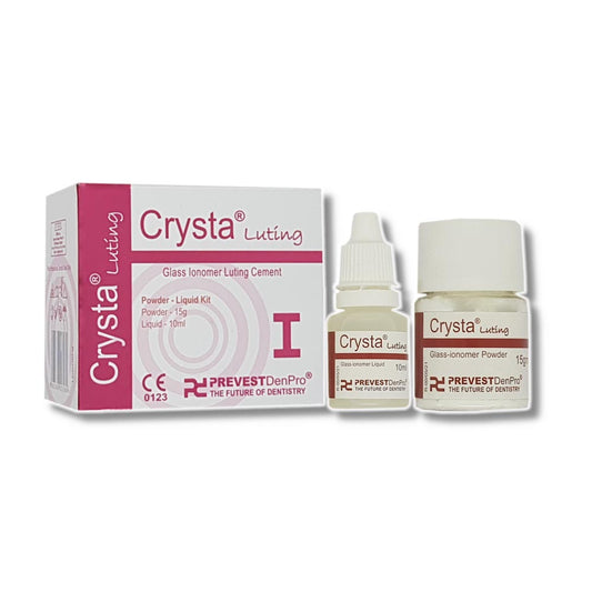 Prevest Crysta Luting I | Translucent Fine Particle Glass Ionomer Luting Cement