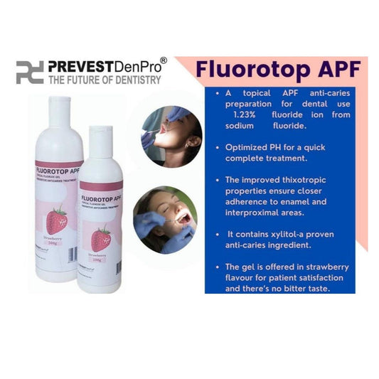 Prevest Fluorotop APF 200GM | Topical FluorideAPF Gel with 1.23% Fluoride lon