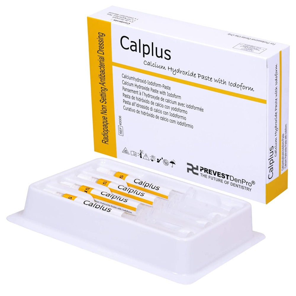 Prevest Calplus 4 X 2G Syringes | Calcium Hydroxide Paste with Iodoform