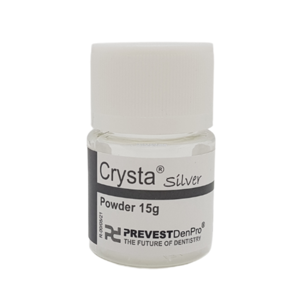 Prevest Crysta Silver GIC | Radiopaque Silver Alloy Glass Lonomer Cement