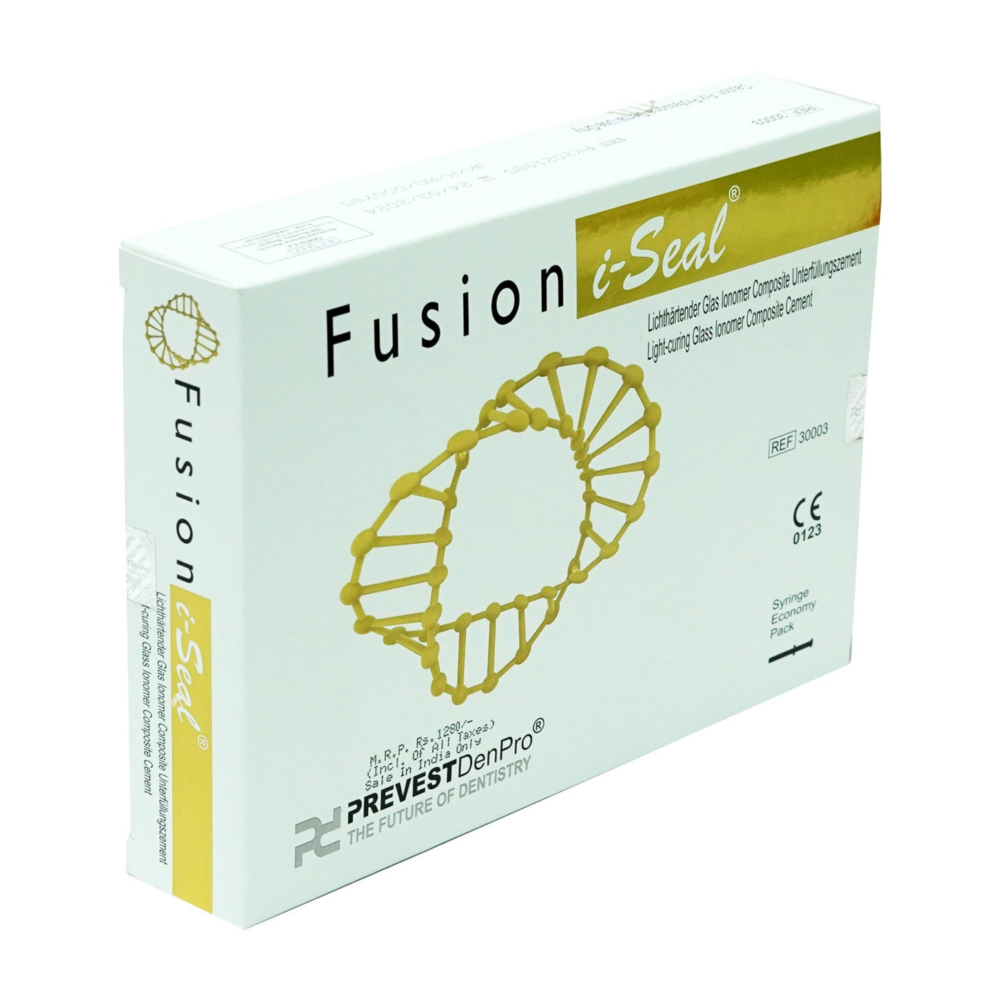 Prevest Fusion I-Seal Pack of 4 X 2g Syringe | Light Cure Glass Ionomer Cement