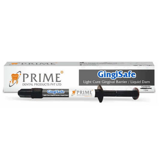 Prime Dental GingiSafe | Pack of 4 Light Cure Gingival Barrier Syringe
