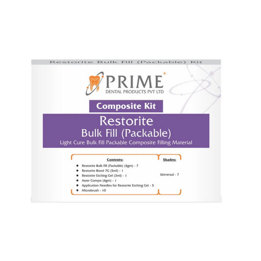 Prime Dental Restorite Bulk Fill Packable Kit