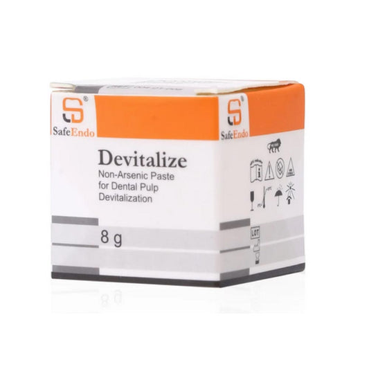 SafeEndo Devitalize 8gm Jar | Non-Arsenic Paste For Dental Pulp Devitalization