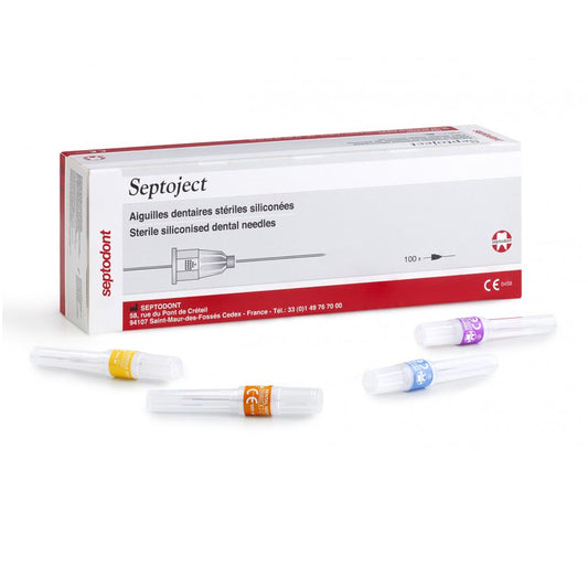 Septoject Needles 30G/25MM | For Dental Cartridge Syringe
