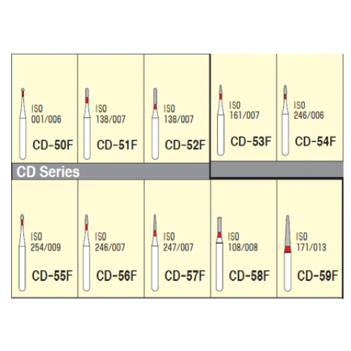 MANI Diamond Bur - CD Series | Children'S Densitry Diamond Burs