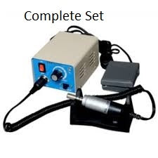 Marathon M3 Micromotor Complete Set | Micromotor Engine, Foot Pedal, Control Box, Handpiece Stand, Pouch