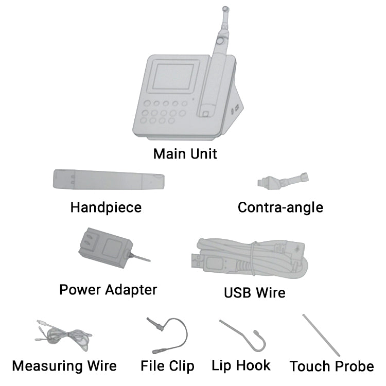 Woodpecker Endoradar DTE Endomotor with Apex Locator - LED