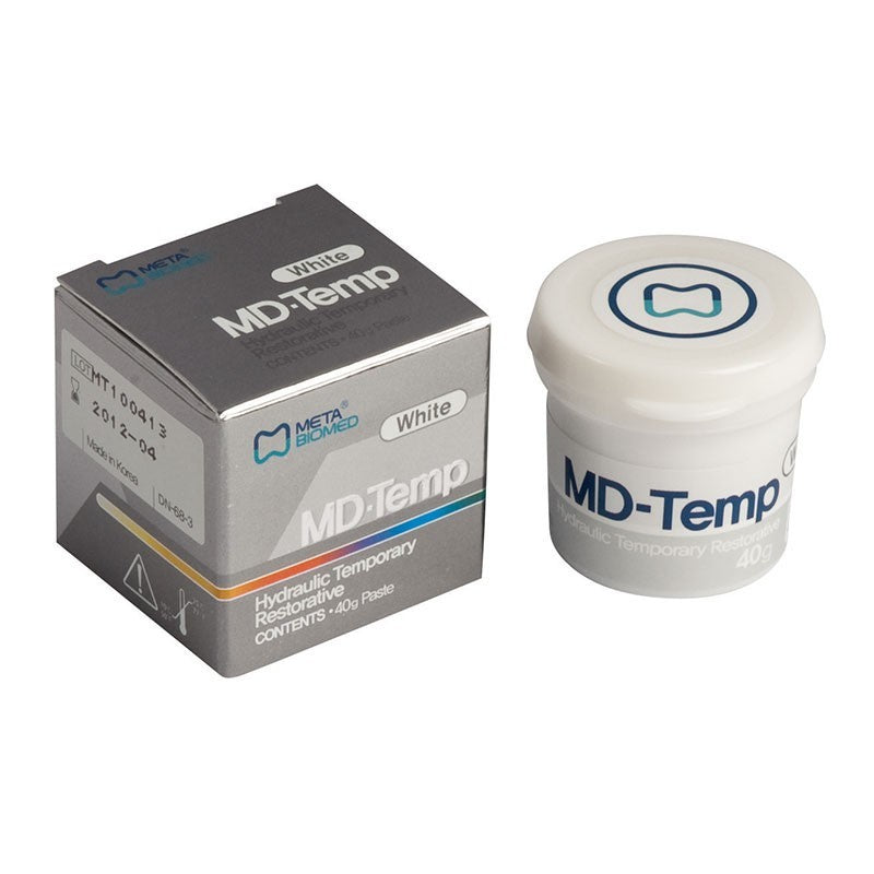 META MD-Temp Plus, White | Hydraulic Temporary Restorative