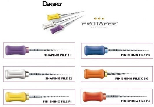 DENTSPLY Protaper Universal Hand Files 21mm