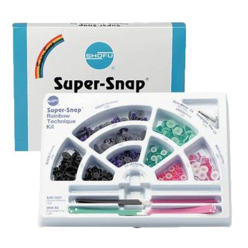 SHOFU Super Snap Rainbow Technique Kit CA | Finishing & Polishing System