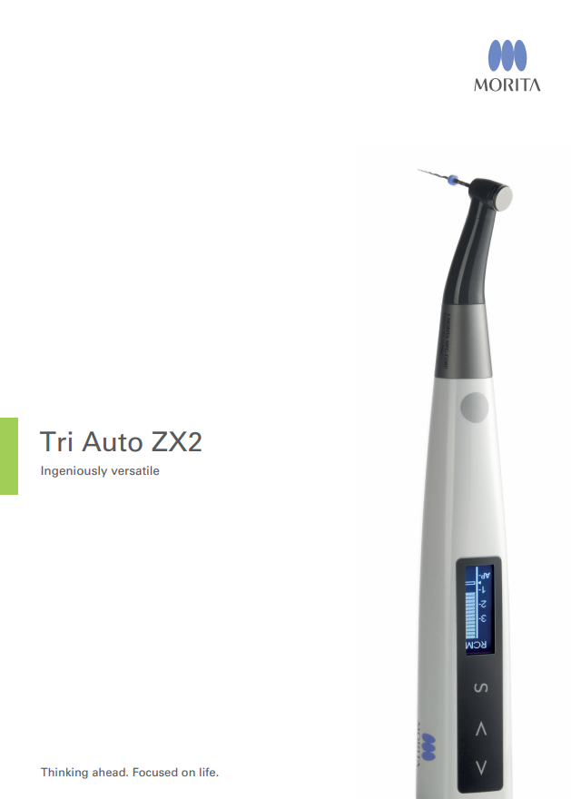 J Morita Tri Auto ZX 2 Endomotor, With Apex Locator