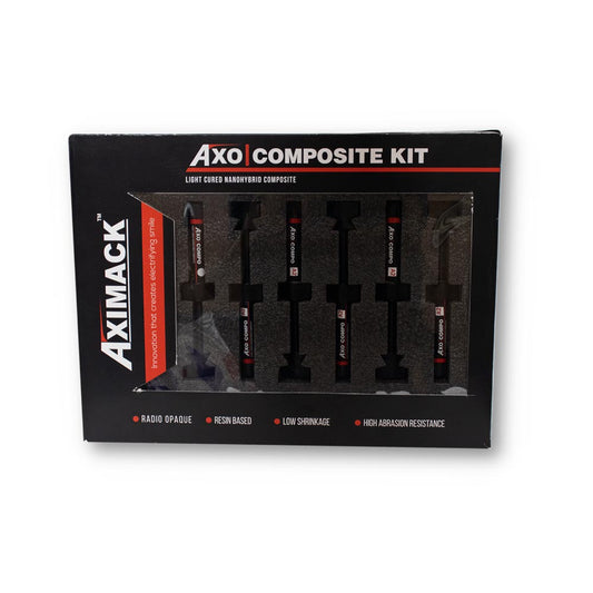AXIMACK AXO Composite Kit | Light Cured Nanohybrid Composite