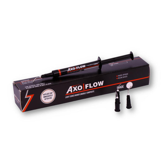 AXIMACK AXO Flow | Light Cured Universal Nano Flowable Composite Aro | Flowable Compoiste that Delivers High Strength Et Resistance