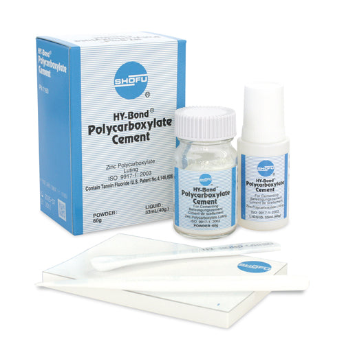 SHOFU HY-Bond Polycarboxylate Cement Mini Set | Polycarboxylate Cement