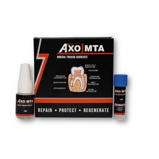 AXIMACK AXO MTA | Dental Cement Derived From Advanced Material Research In Inorganic Hydraulic Powder Technology | Mineral Trioxide Aggregate