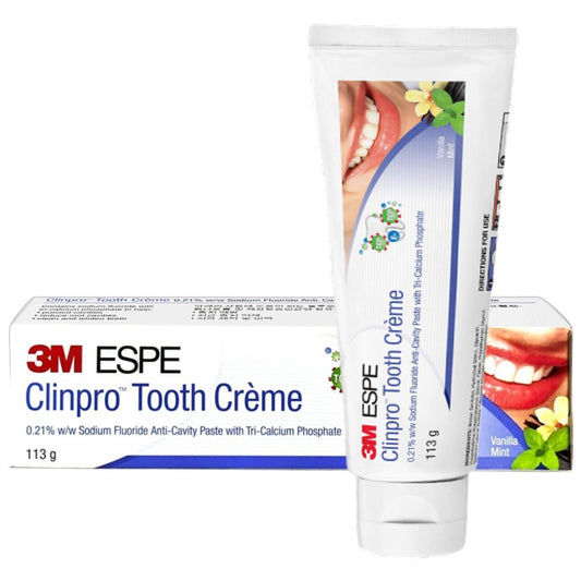 3M Clinpro Tooth Creme, Anticavity Toothpaste, 113 g, Vanilla Mint Flavour
