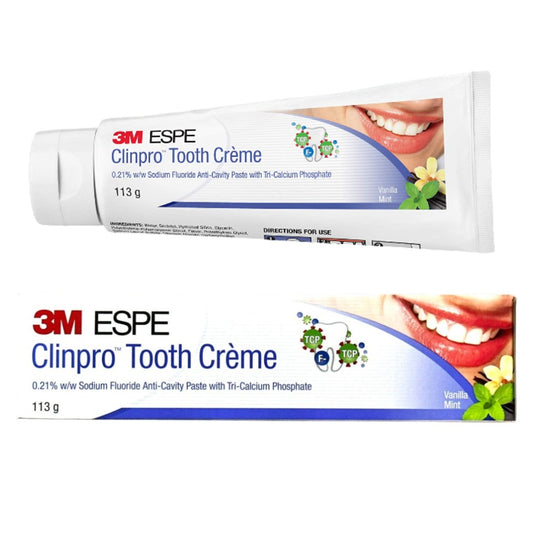 3M Clinpro Tooth Creme, Anticavity Toothpaste, 113 g, Vanilla Mint Flavour