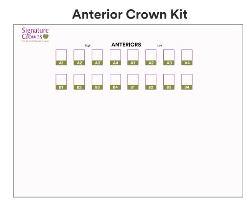 3M Paedodontic Zirconia Crowns Kits