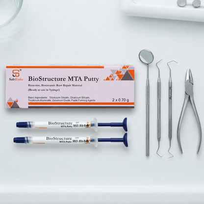 SafeEndo BioStructure MTA Putty | Bioceramic Root Repair Material