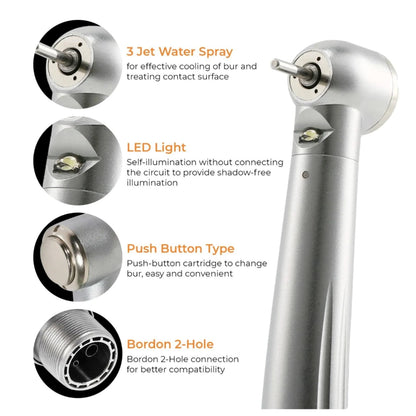 API Myricko LED Push Button Airotor Handpiece