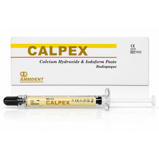 AmmDent Calpex | Calcium Hydroxide With Iodoform Paste