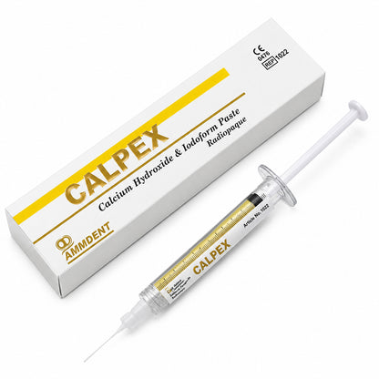 AmmDent Calpex | Calcium Hydroxide With Iodoform Paste